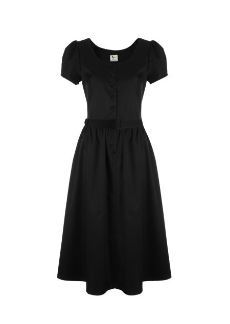 W STYLU VINTAGE - bawełniana sukienka w stylu lat 50.