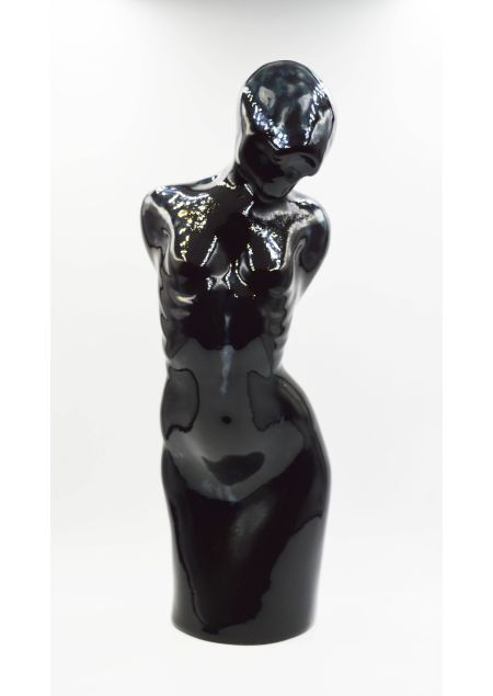 ROLAND KOŚCIÓŁEK - Rzeźba ceramiczna Lady Twin 30x10x10 cm